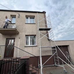 Mycie elewacji przed malowaniem w Inowrocławiu