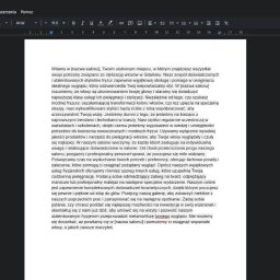 Przepisywanie i skład tekstu Gdańsk 1