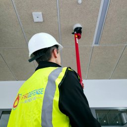 Przeglądy i serwis systemów przeciwpożarowych SSP, SAP