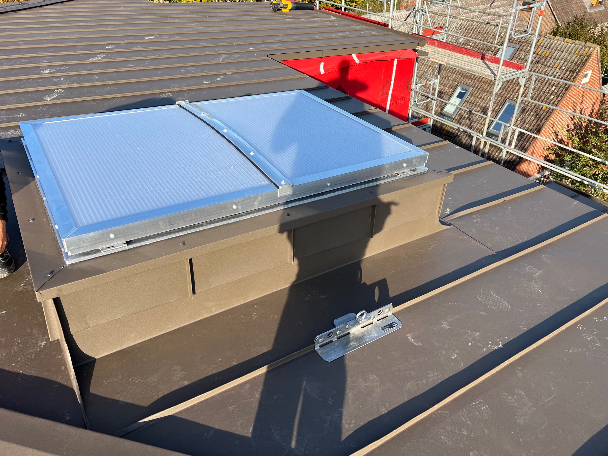 Obróbka świetlika pfera