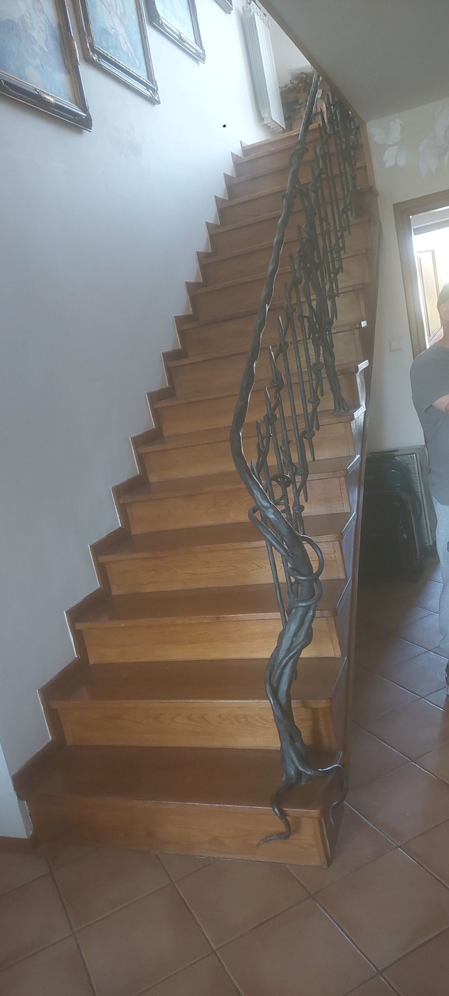 Schody przed renowacją