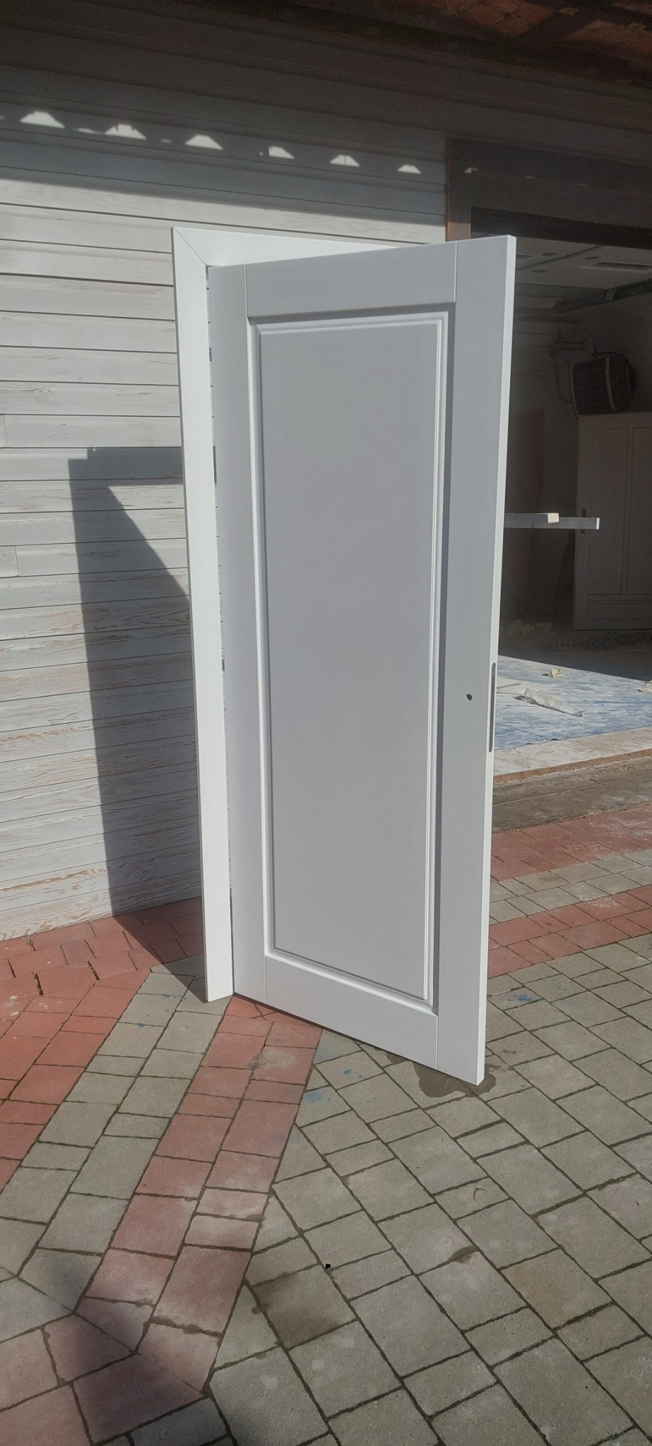 Drzwi bezprzylgowe, drewno klejone warstwowo, kolor paleta ral