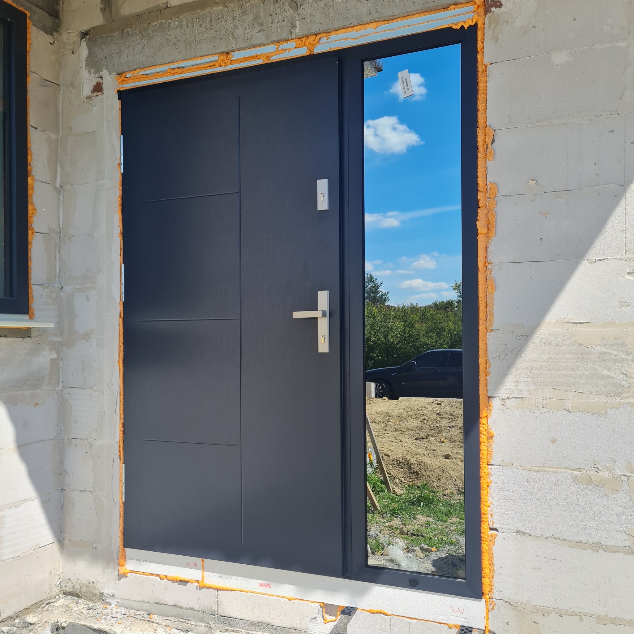 Drzwi Martom 72 mm ościeżnica metalowo/drewniana .