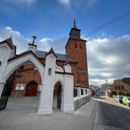 Renowacja ogrodzenia przy kościele WNMP w Lipnie.