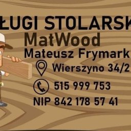 MatWood Usługi Stolarskie - Stolarz Kołczygłowy