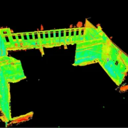 Chmura punktów pozyskana ze skaningu laserowego 3D- skaner laseowy Leica P40