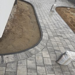 Układanie kostki brukowej Gościcino 2