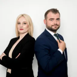 Luiza Słychan i Marcin Zatwarnicki