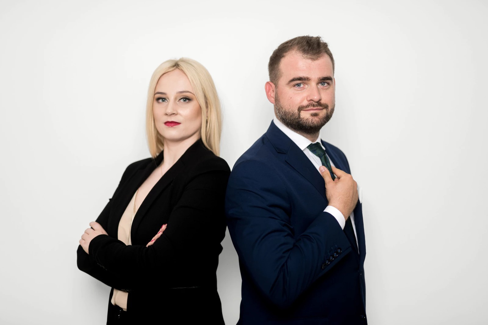 Luiza Słychan i Marcin Zatwarnicki