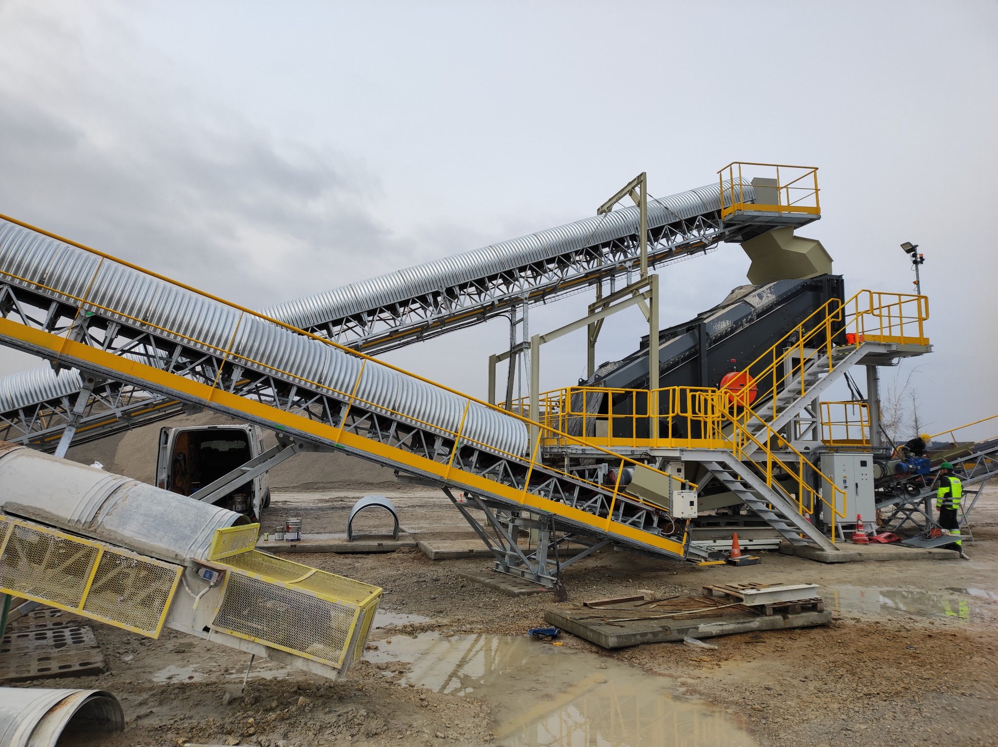 Prefabrykacja przenośników taśmowych