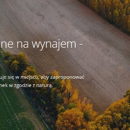 Realizacja dla ekobarycz.pl - Długoterminowy wynajem działek w Dolinie Baryczy