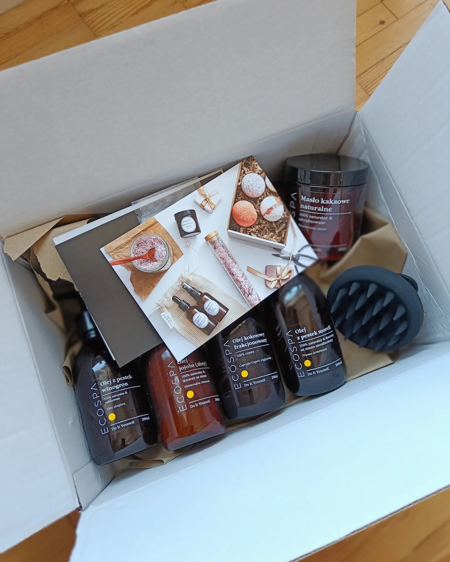 Oleje do masażu 100% naturalne od Ecospa