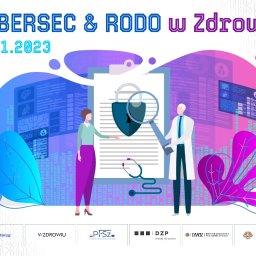 Banner internetowy CYBERSEC & RODO w Zdrowiu
