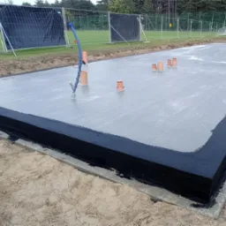 OSIELKO -Budowa pawilonu