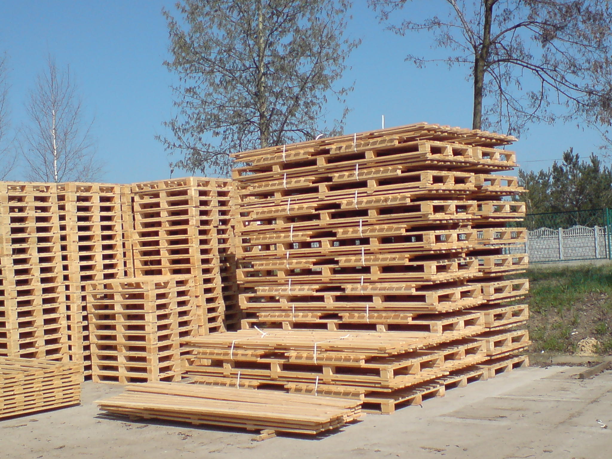 Skrzyniopalety,opakowania drewniane Fumigowane / fitosanitarne, Certyfikat IPPC, ISPM15