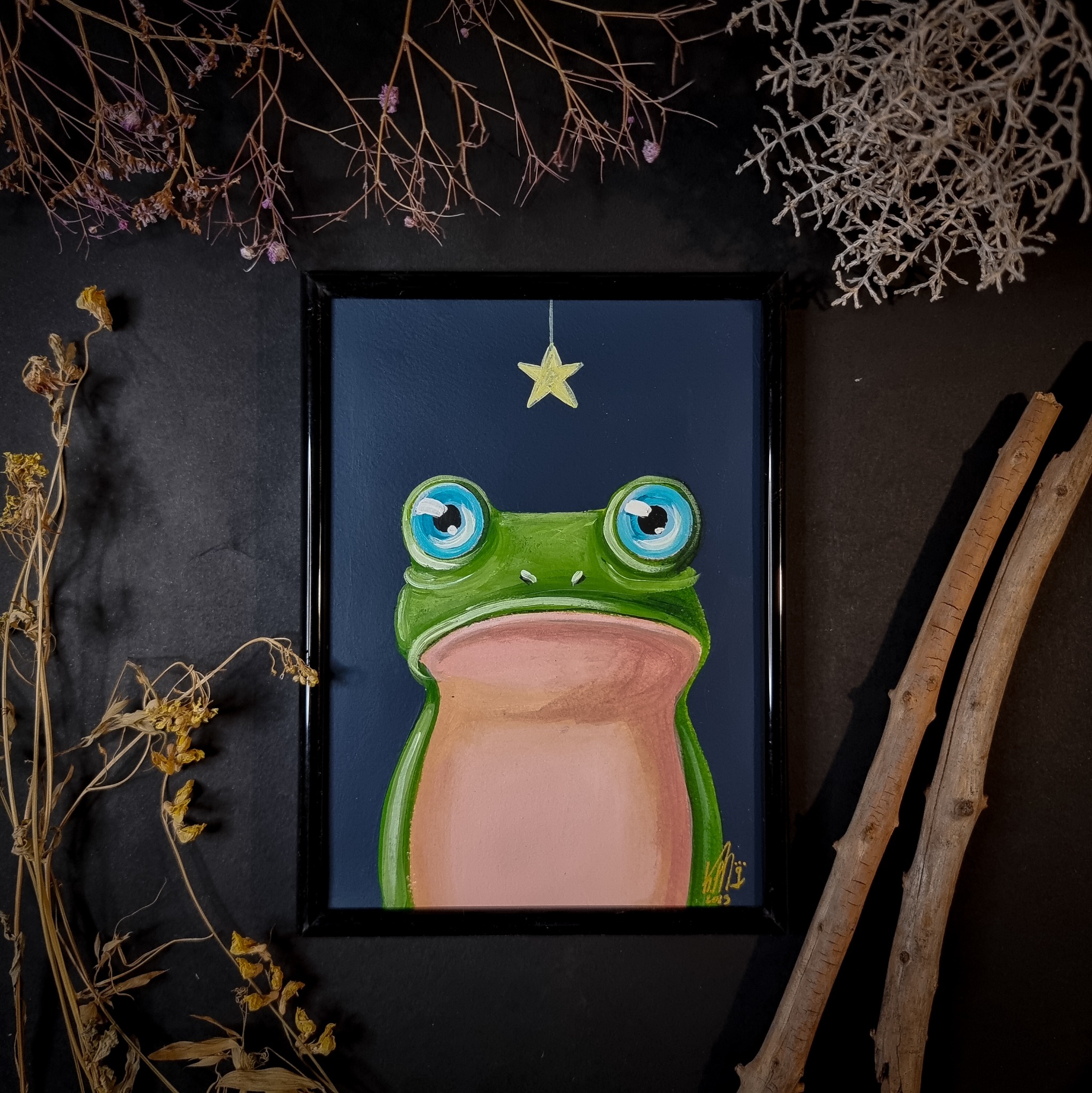 Żabia seria Black Mind Katarzyna Murzyn