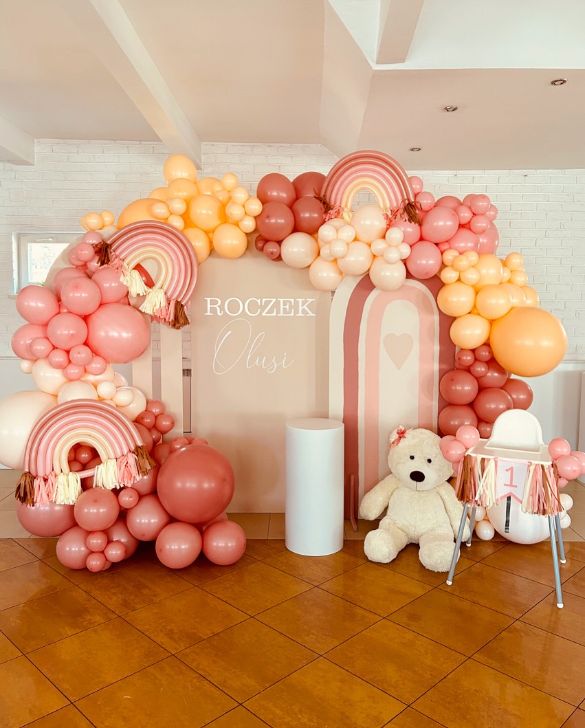 Dekoracja na roczek dziecka