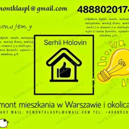 REMONTKLASPL SERHII HOLOVIN - Sufit Napinany Warszawa