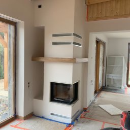 Mateusz Nowak - Zabudowa, szpachlowanie oraz malowanie kominków