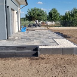 Układanie kostki brukowej Łomża 3