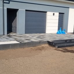 Układanie kostki brukowej Łomża 4