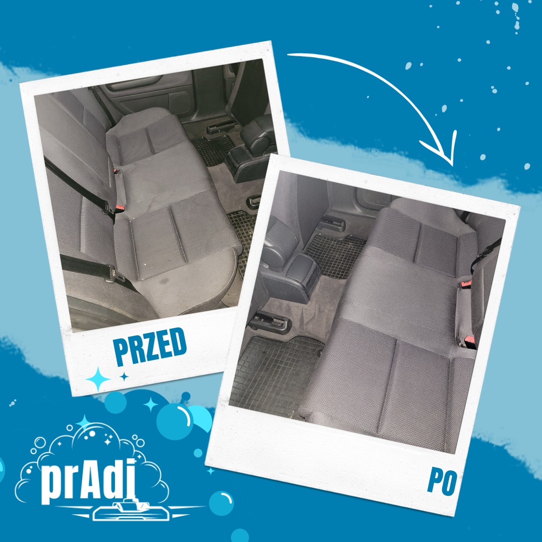 Pranie tapicerki samochodowej