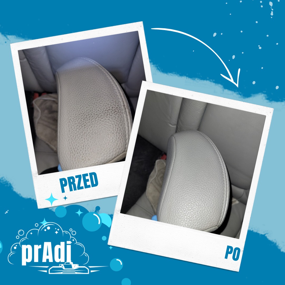 Czyszczenie skórzanej tapicerki samochodowej