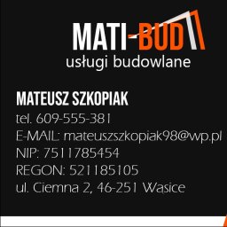 Mateusz Szkopiak Usługi Budowlane - Domy Jednorodzinne Wołczyn