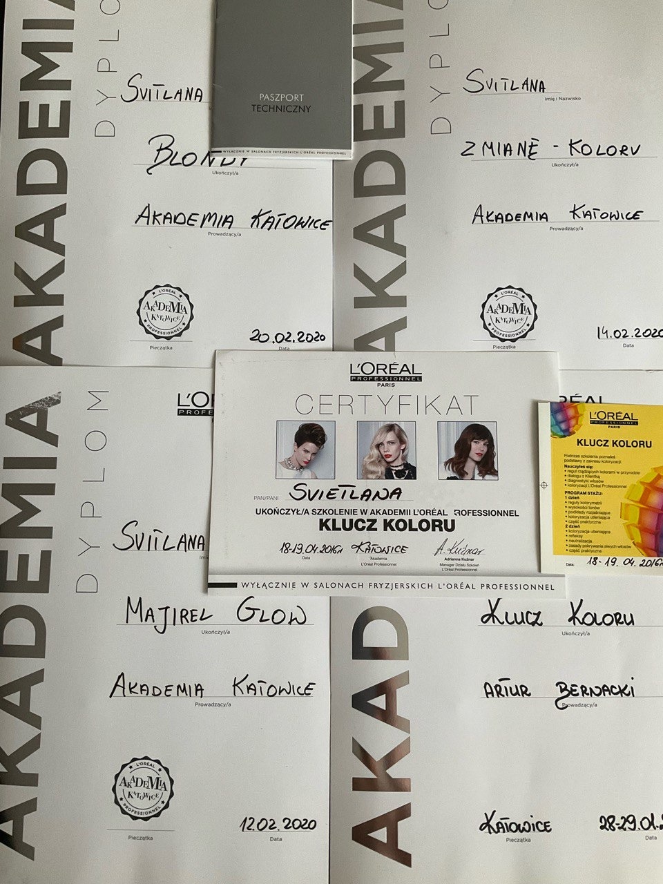 Dyplomy Akademii L'Oréal