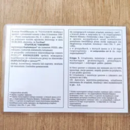 Skan dokumentu potwierdzającego kwalifikacje do eksploatacji urządzeń i instalacji gazowych, w tym sieci gazowych i aparatury kontrolno-pomiarowej.