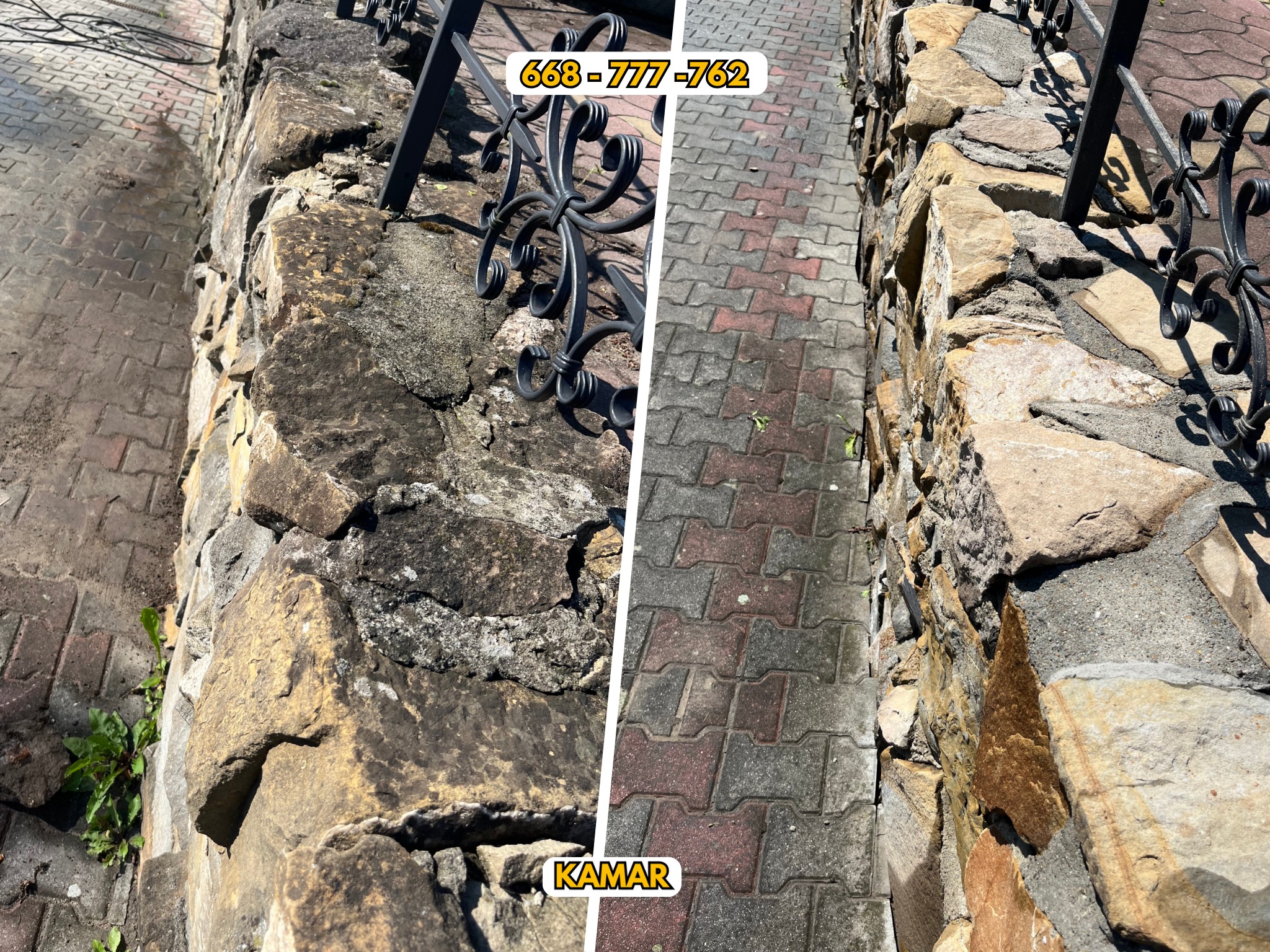 Odgrzybianie naturalnego kamienia Strzyżów