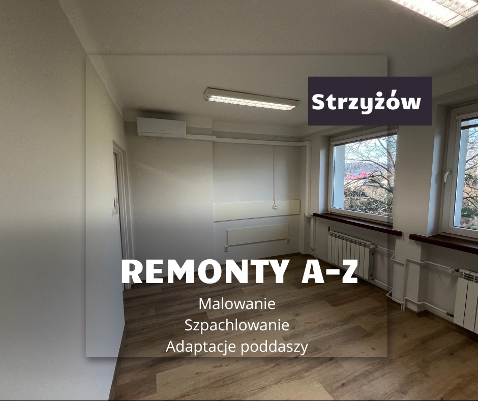Remonty Strzyżów, Malowanie, Szpachlowanie, Adaptacje poddaszy