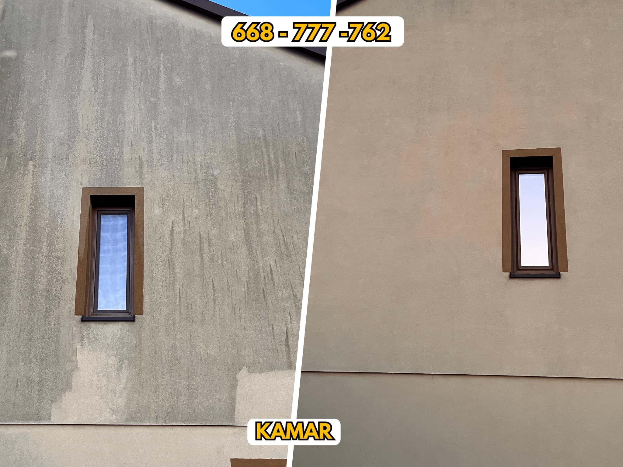 Mycie elewacji ciepłą wodą, odgrzybianie - Strzyżów, Krosno, Jasło, Rzeszów, Dębica, Sanok, Brzozów