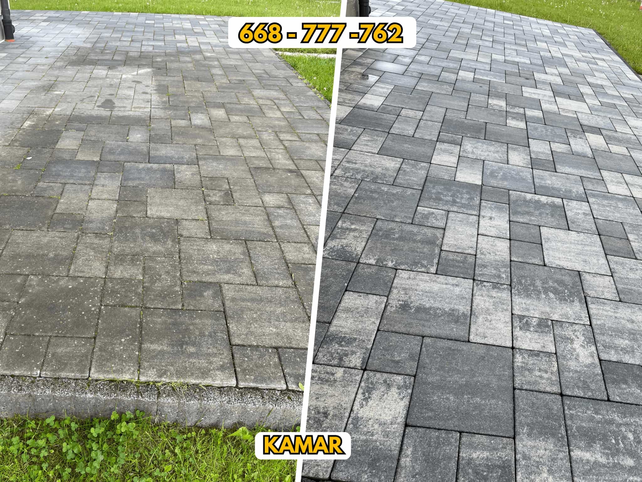 Czyszczenie bruku Strzyżów, Krosno, Jasło, Rzeszów, Dębica, Sanok, Brzozów