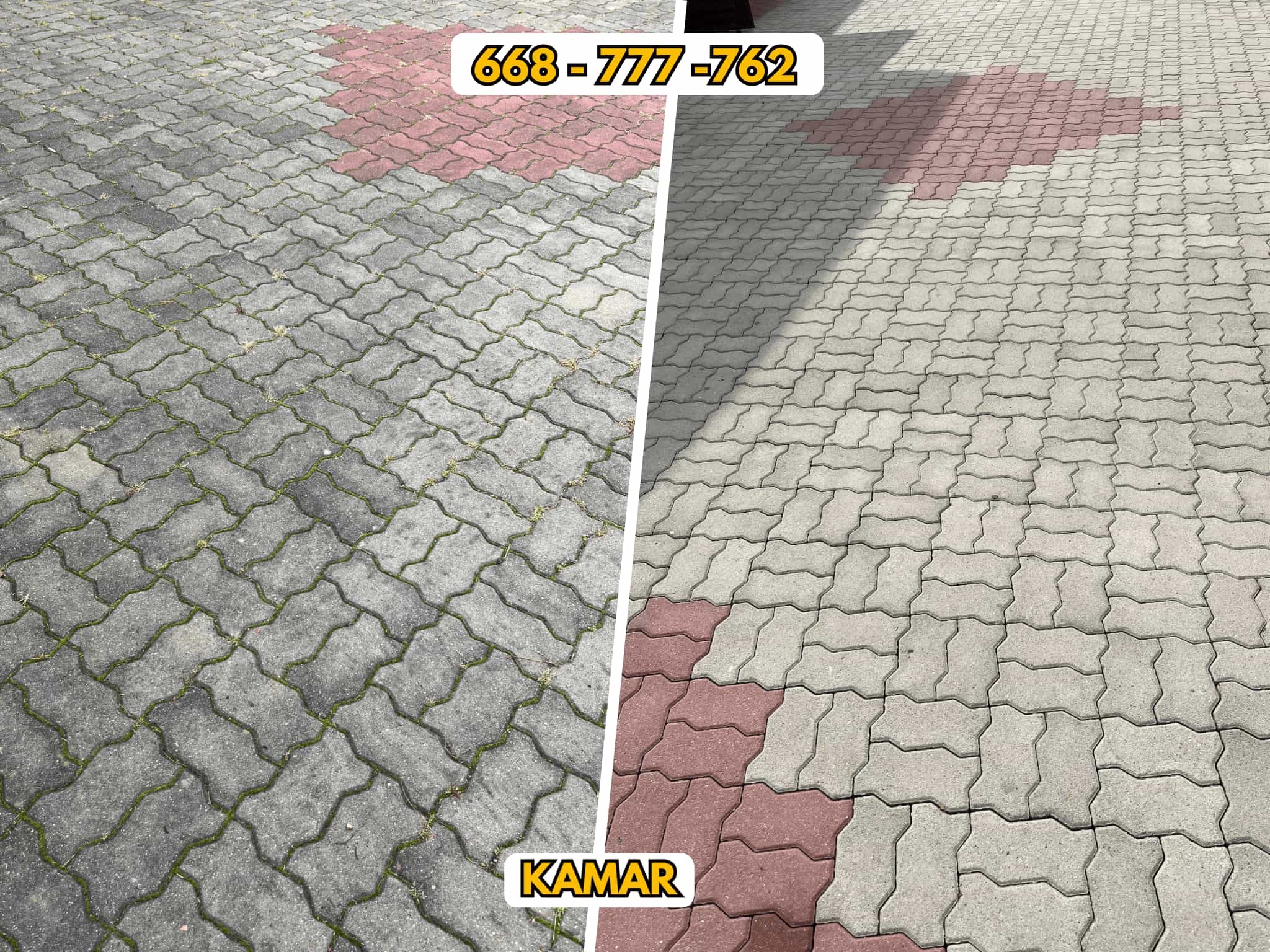 Mycie kostki brukowej Strzyżów, Krosno, Jasło, Rzeszów, Dębica, Sanok, Brzozów