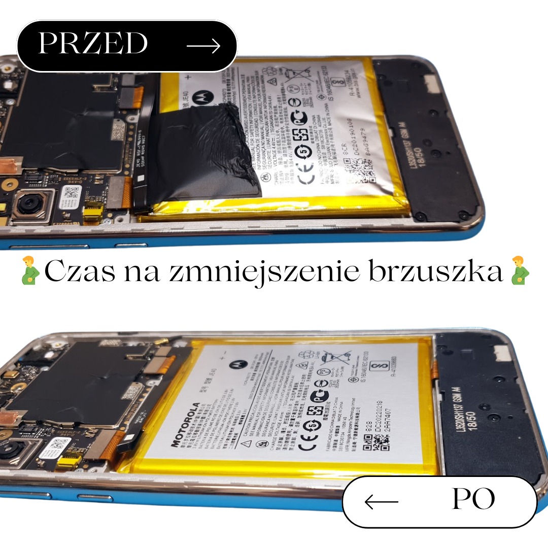 Wymiana zużytych , wadliwych baterii