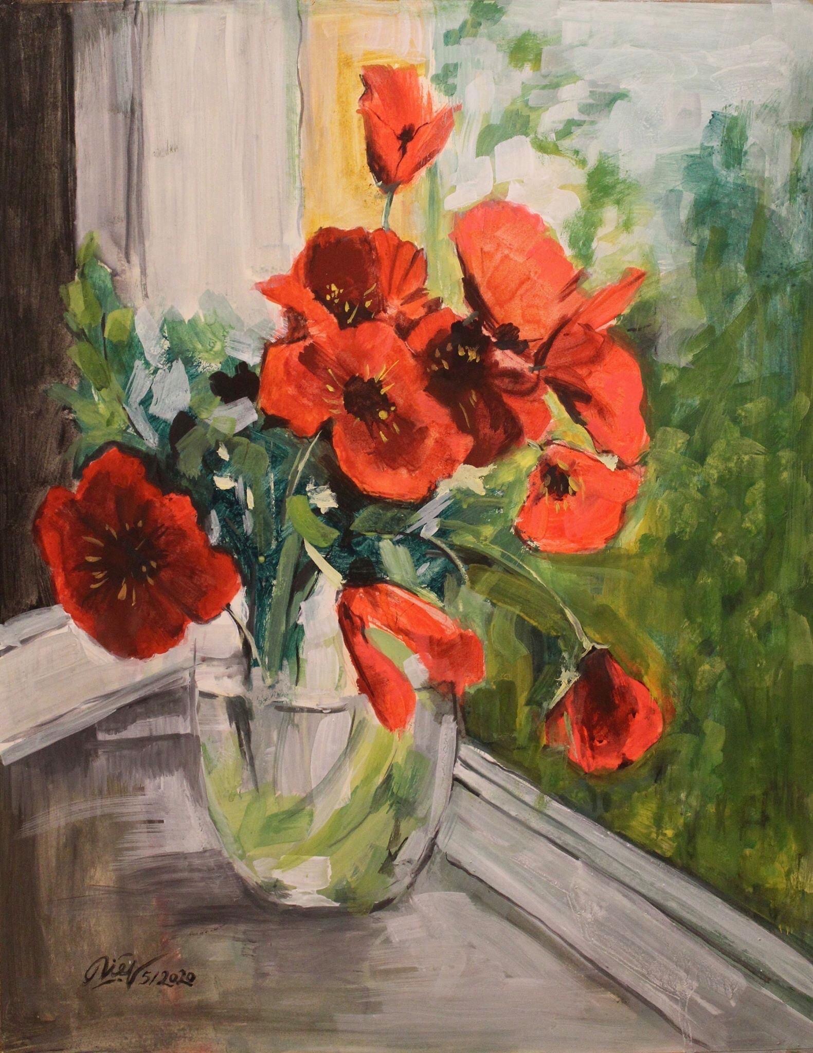 Obrazy martwej natury, kwiaty