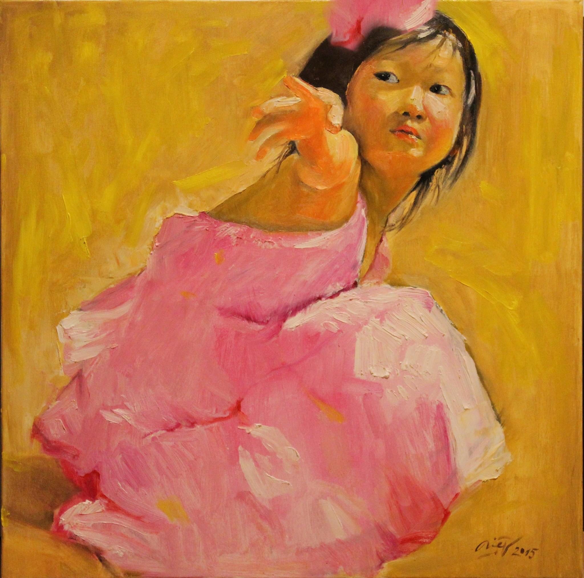 Portret na płótnie z zdjęcia