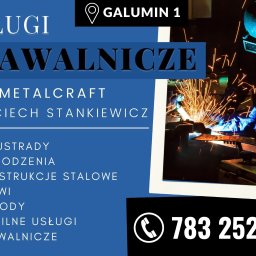 Metalcraft Wojciech Stankiewicz - Spawanie Aluminium Lubowidz
