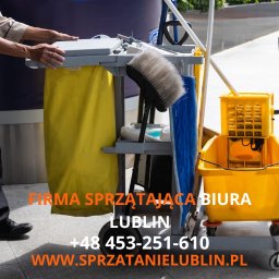 Firma Sprzątająca Lublin - VELVET - 

Profesjonalne sprzątanie biur w Lublinie, zapewniające świeżość i porządek w miejscu pracy.
Skuteczne sprzątanie przychodni, klatek schodowych oraz innych obiektów użyteczności publicznej Lublin
