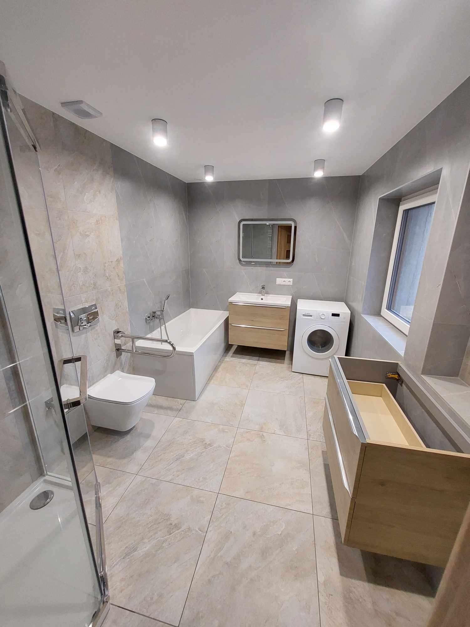 Rodzaj prac : realizacja łazienki