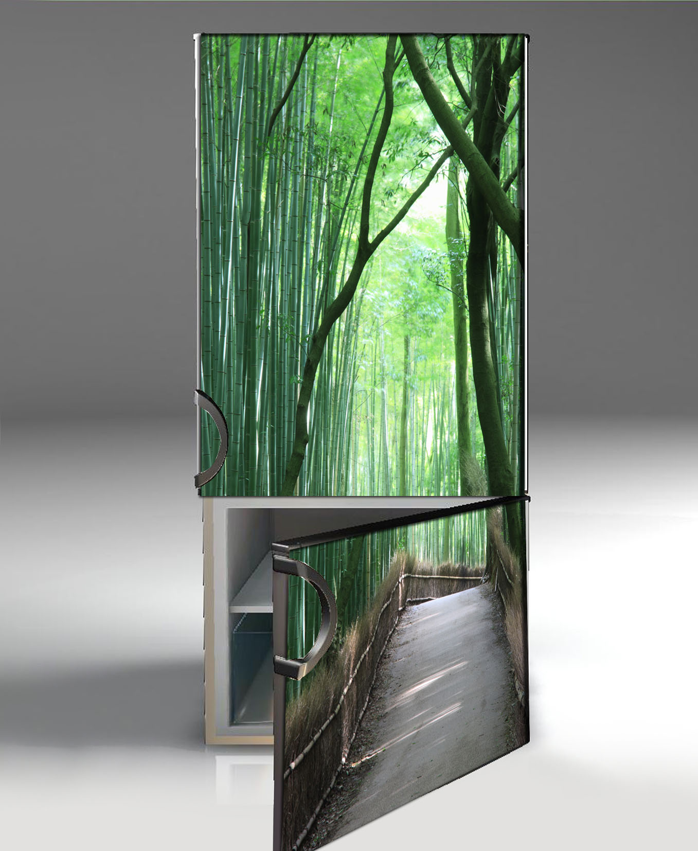 Naklejki wielkoformatowe na gładkie powierzchnie