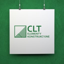 Projekt logo CLT Elementy Konstrukcyjne.