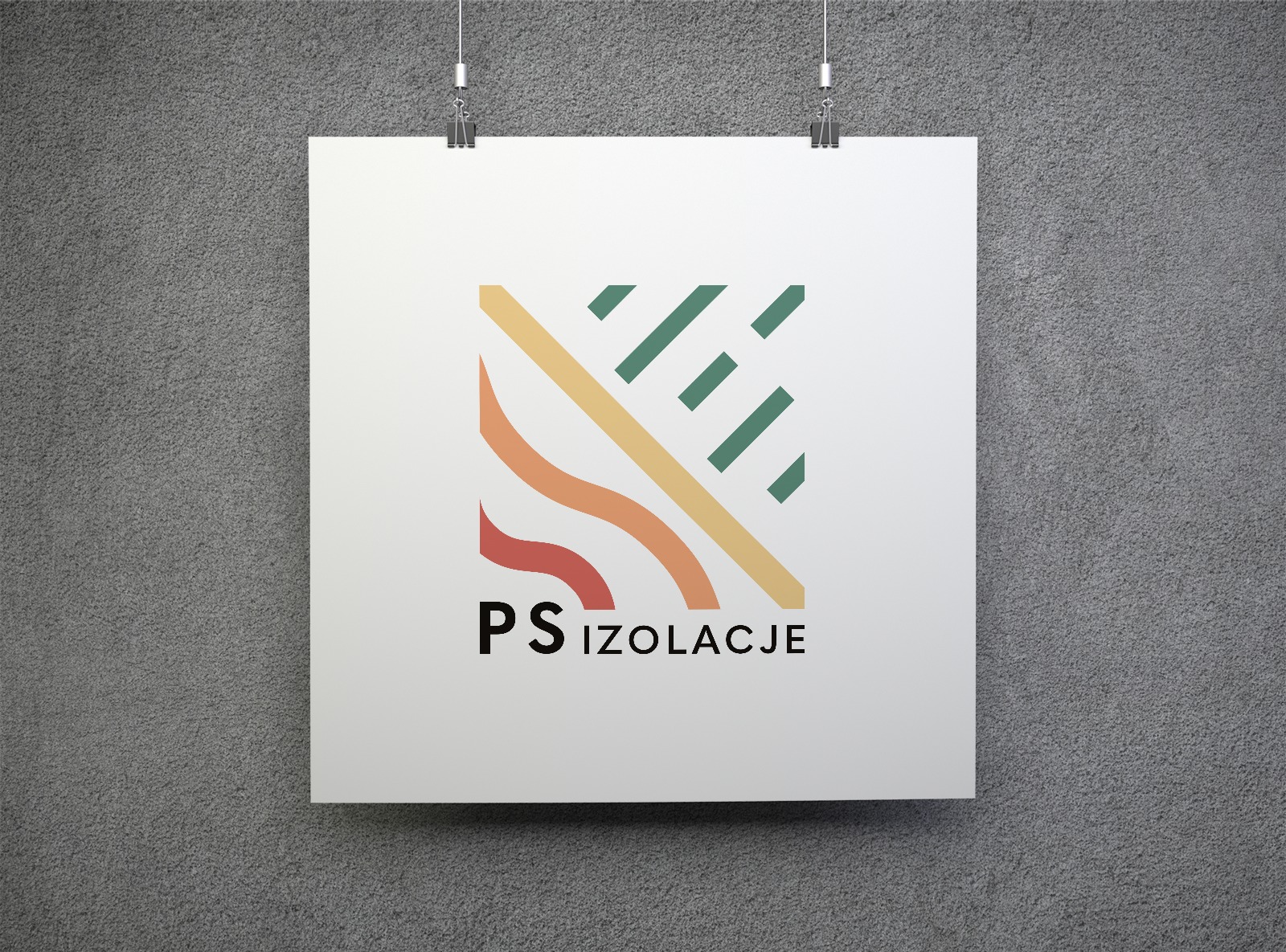 Projekt logo PS Izolacje.