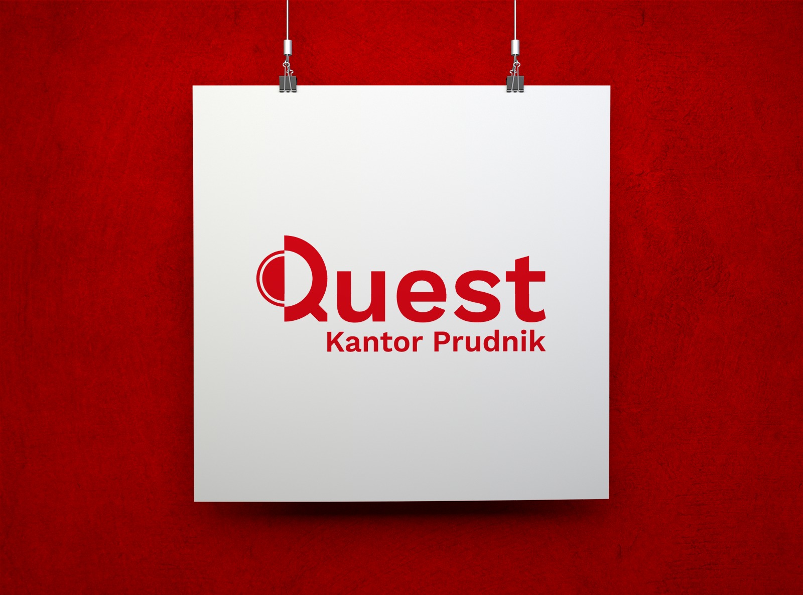 Projekt logo Quest Kantor Prudnik.