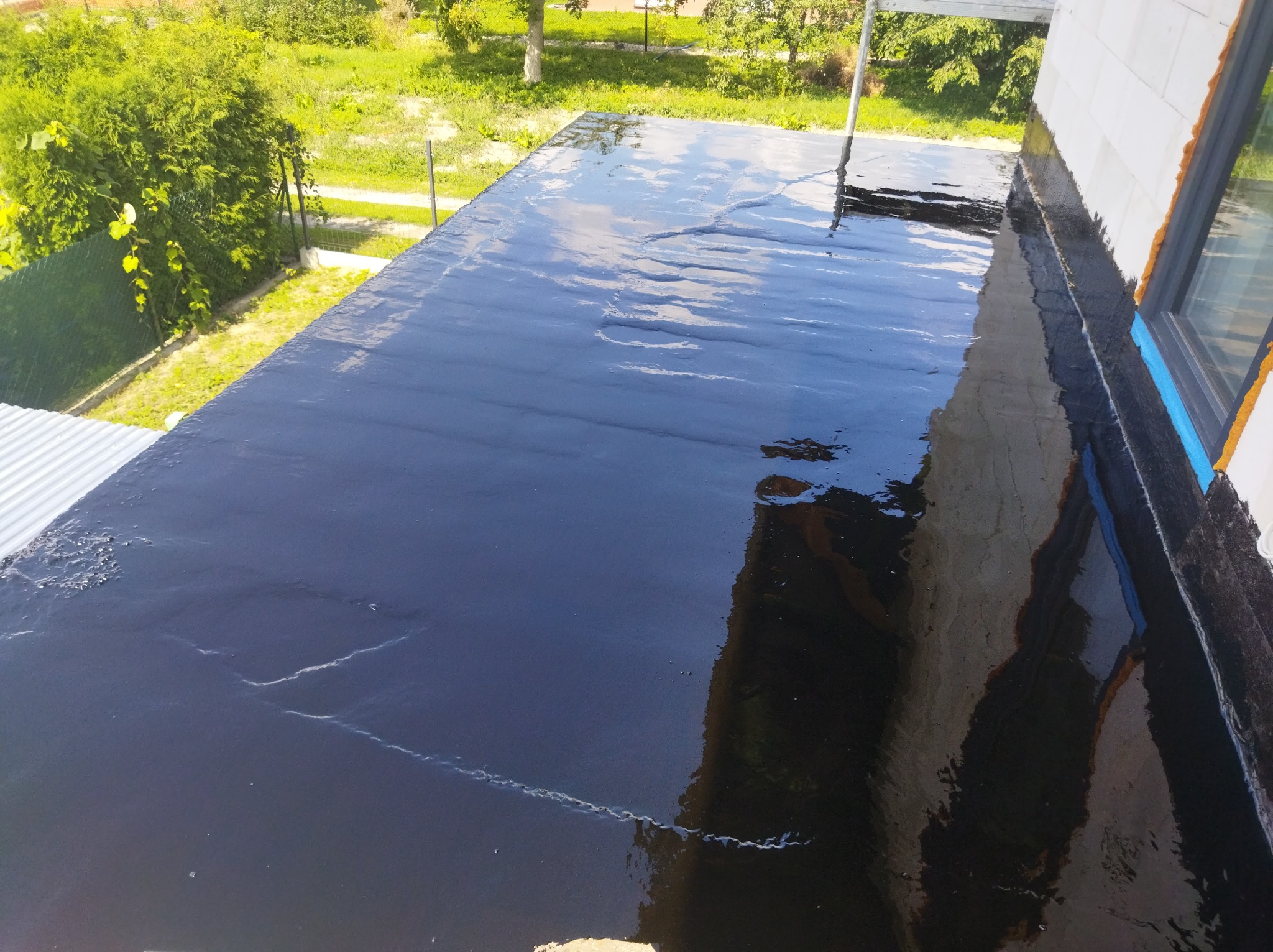 Hydroizolacja Bitumiczno-poliuretanowa na stropie