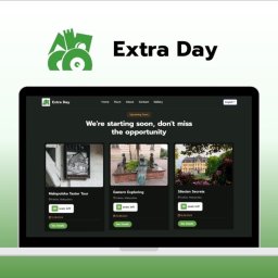 Strona internetowa dla Extra Day