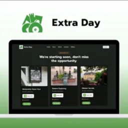 Strona internetowa dla Extra Day
