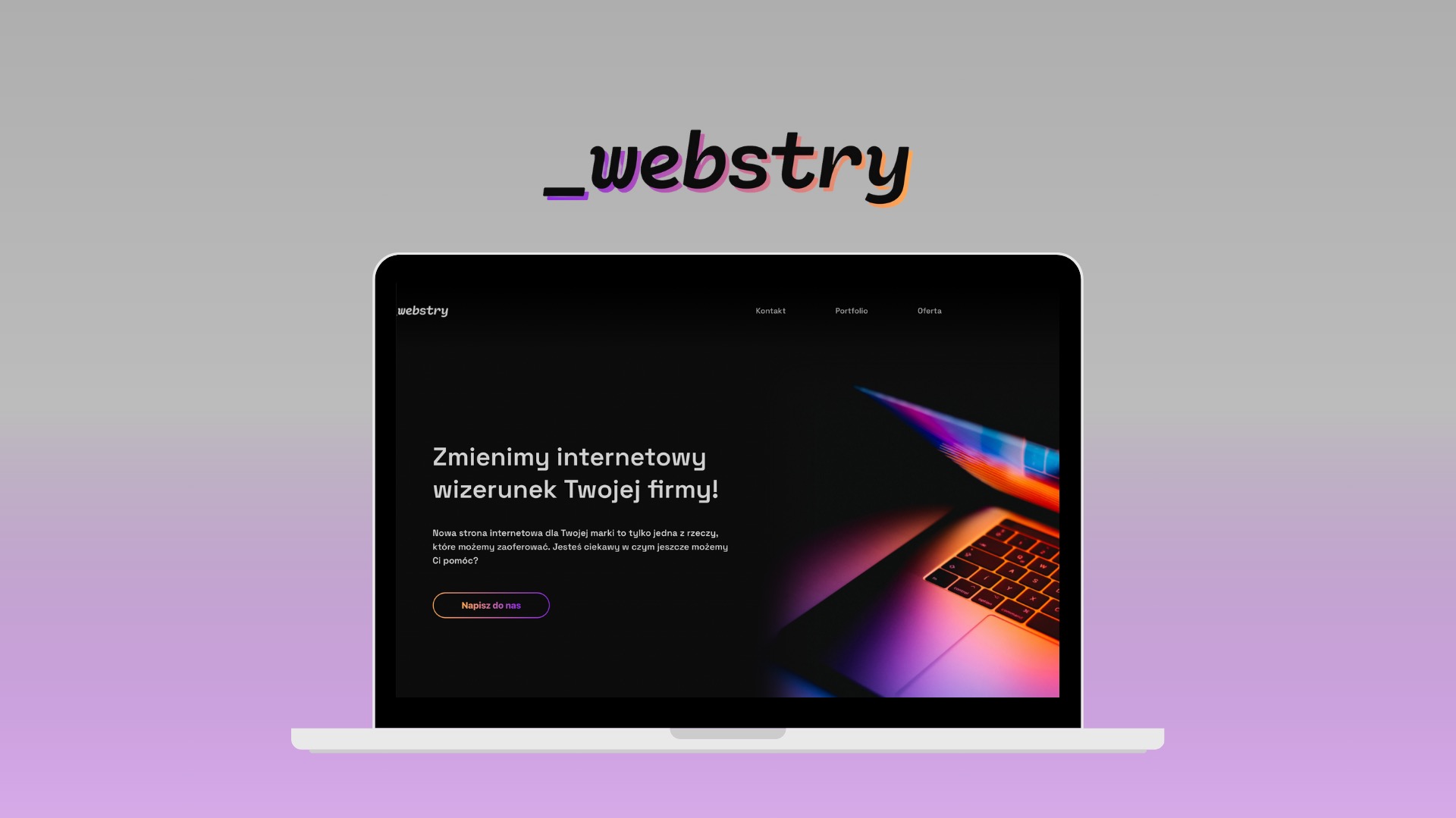 Strona firmy Webstry