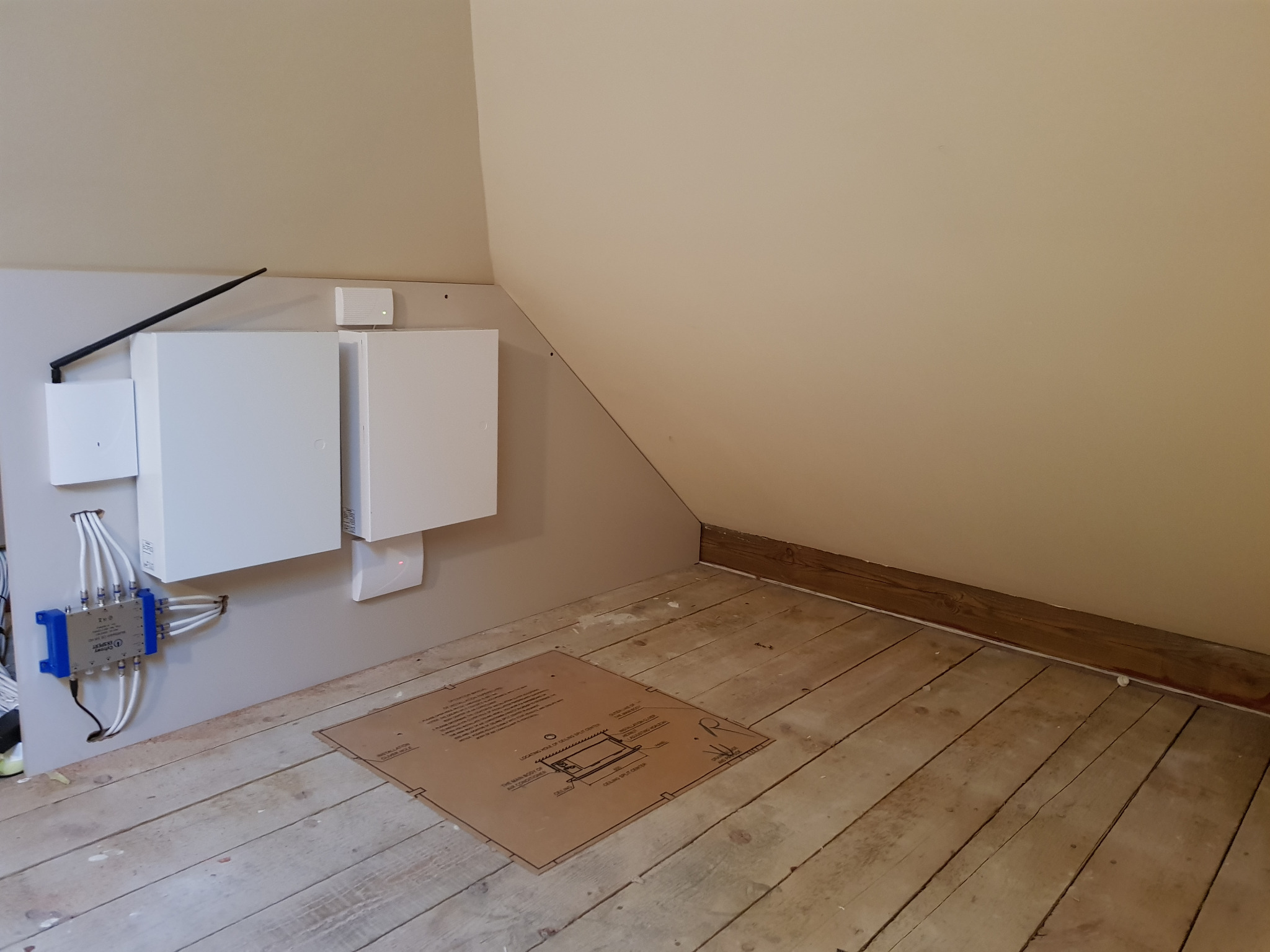 skrzynki rozdzielcze do systemu alarmowego oraz obsługi instalacji RTVSAT